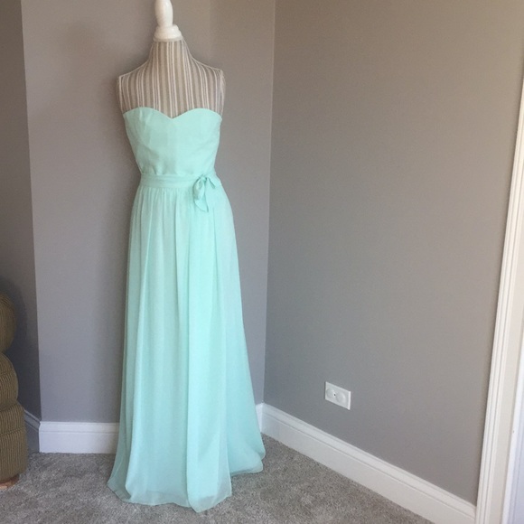 Joanna August Dresses Mint Green Two Piece Bridesmaid Gown Poshmark